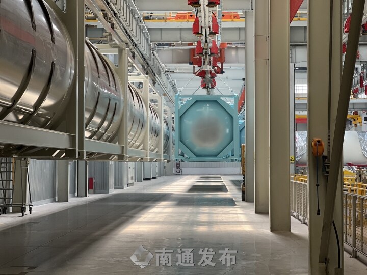 【南通發(fā)布】高溫下的“烤”驗 | 數(shù)智賦能打造“清涼車間”，高溫季中集環(huán)科生產(chǎn)繁忙有序